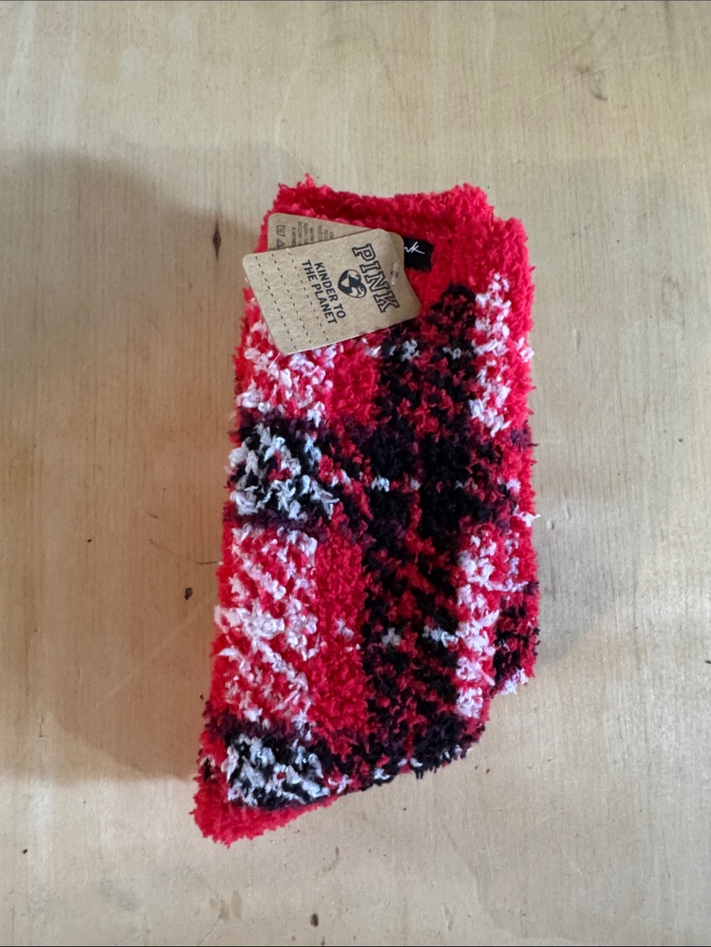 VS PINK Fuzzy Socks NWT